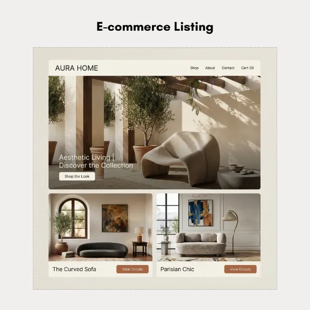 E-commerce Listings
